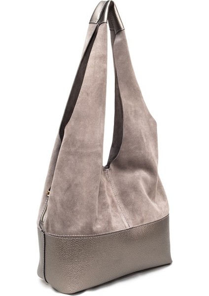 Deri Süet Iç Çantalı Kadın Çantası modelleri