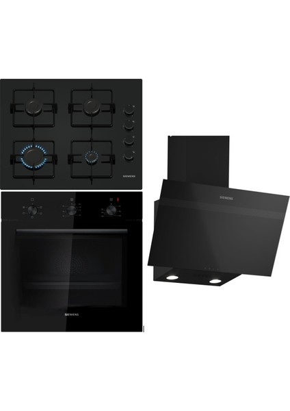 Siyah Ankastre Set (HB011FBA1T-EO6C6PP30O-LC63KPJ60T)