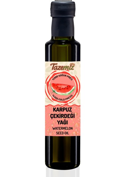 Karpuz Çekirdeği Yağı 250 ml - Soğuk Pres