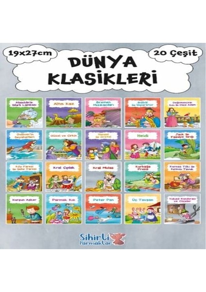 Dünya Klasikleri 20 Çeşit Takım