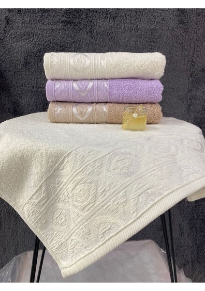 Göz Desen 3’lü El ve Yüz Havlu Seti – 50X90 cm %100 Pamuk, Yumuşak Dokulu,desenli modelleri