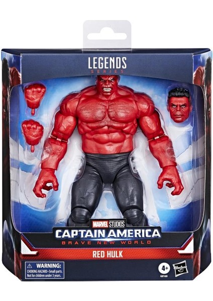 Marvel Legends Red Hulk Deluxe Figür