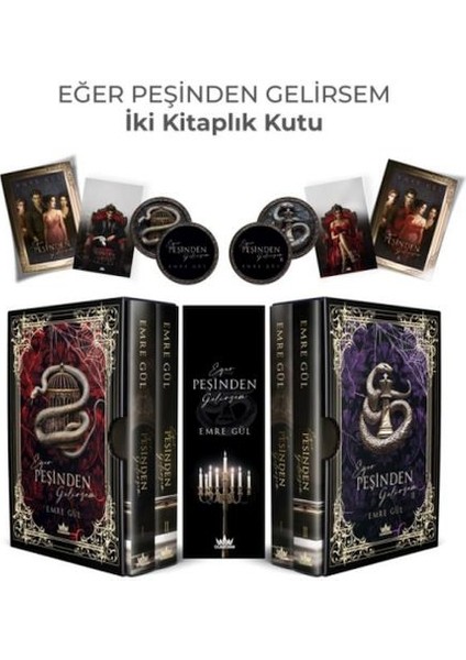 Eğer Peşinden Gelirsem Serisi - Iki Lık Kutu (Ciltli)