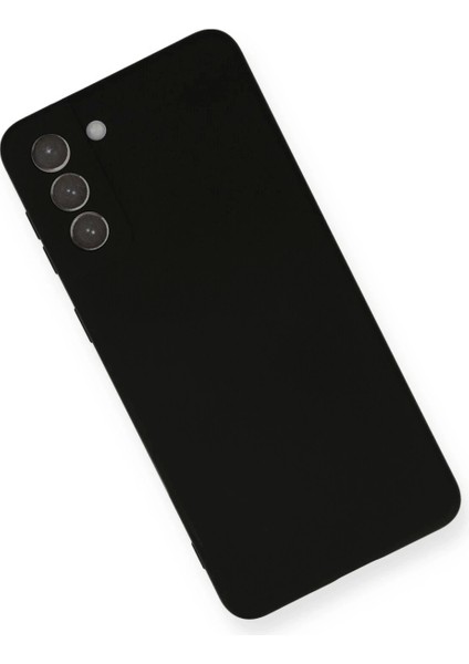 Samsung Galaxy S21 Plus Kılıf Nano Içi Kadife Silikon - Siyah modelleri