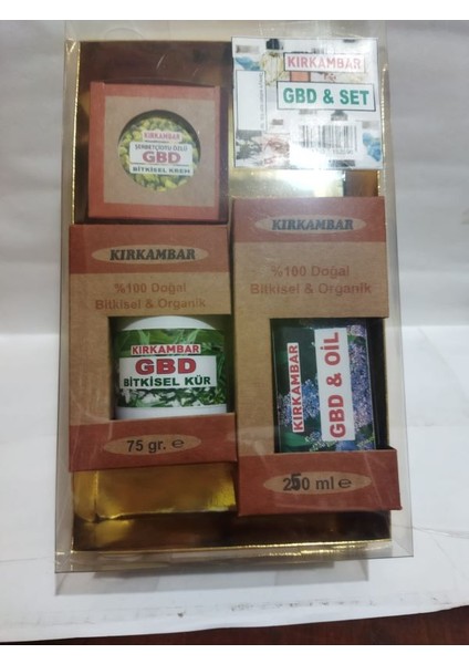 Göğüs Büyüten Tedavi Seti (Gbd&set)