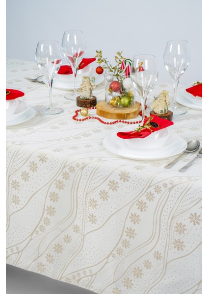 Jakarlı Yılbaşı Masa ÖRTÜSÜ-235