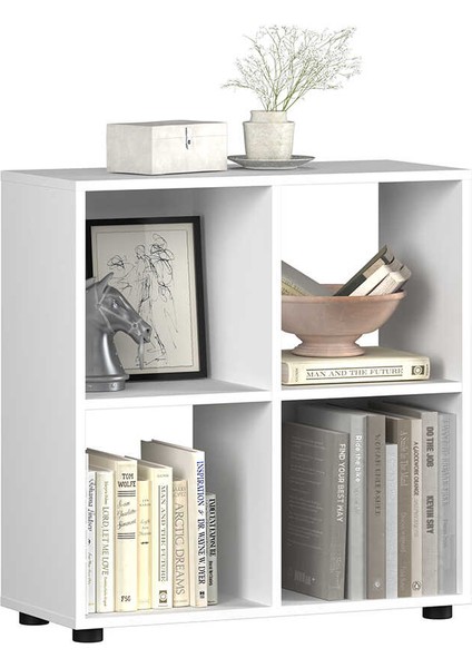 Cubic Kitaplık Beyaz 70X72X30 cm fırsatları
