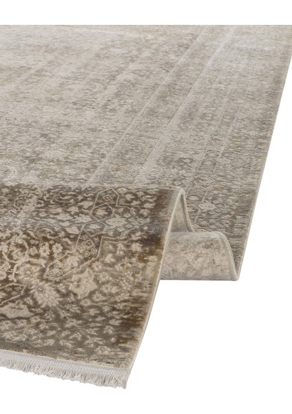 Halı Aura 2845 Krem Viskon 120 Tarak Özel Tezgah Üst Kalite Halı modelleri