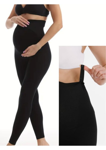 Kadın Penye Uzun Hamile Tayt Pamuklu Gebe Pantolan Tayt indirimleri