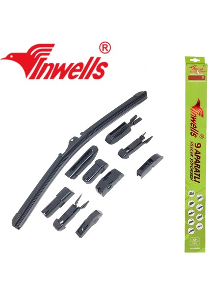 Inwells 9 Aparatli Muz Silecek 450MM