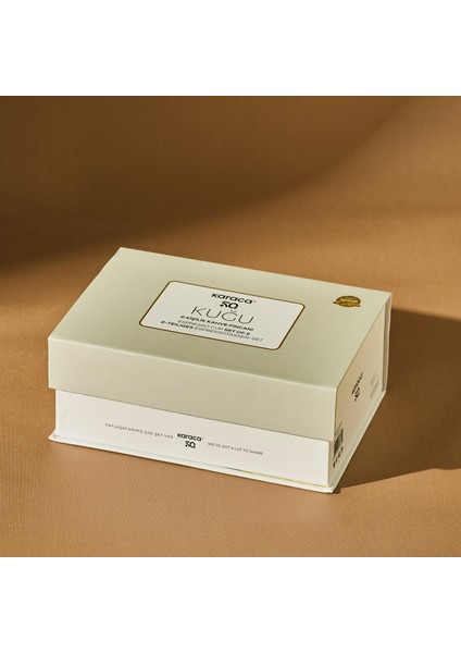 Kuğu 2 Kişilik Kahve Fincan Takımı 70 ml