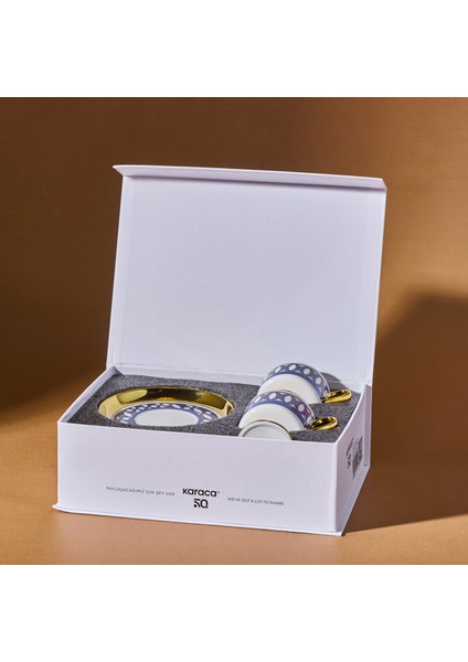 Hilal 2 Kişilik Kahve Fincan Takımı 85 ml