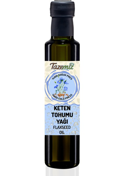 - Keten Tohumu Yağı 250 ml