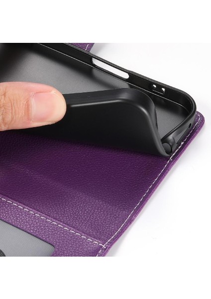 Samsung Galaxy A73 5g Kart Tutucu Yuvalı Kickstand Manyetik Pu Deri Kapaklı Koruyucu Darbeye Dayanıklı Telefon Kılıfı (Yurt Dışından) modelleri