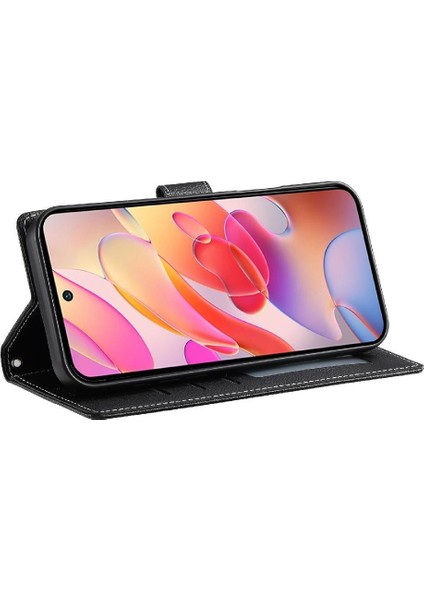 Samsung Galaxy A26 Kart Tutucu Yuvalı Kickstand Manyetik Pu Deri Kapaklı Koruyucu Darbeye Dayanıklı Telefon Kılıfı (Yurt Dışından) modelleri