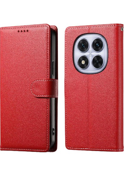 Xiaomi Redmi Note 14 Pro 4g Kart Tutucu Yuvalı Kickstand Manyetik Pu Deri Kapaklı Koruyucu Darbeye Dayanıklı Telefon Kılıfı (Yurt Dışından) fırsatları