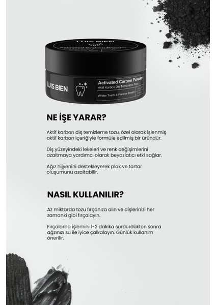 Diş Beyazlatma Seti - Bambu Diş Fırçası
