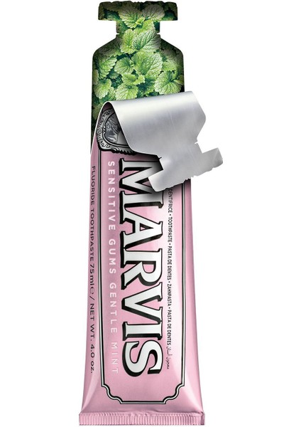 Hassas Diş ve Diş Eti Koruyucu Nane Aromalı Diş Macunu 75 ml – Hyaluronik Asit ve Prebiyotik İçerikli