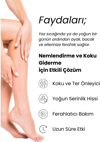 Terleme Önleyici Sprey El Ayak ve Koltuk Altı İçin 100 ml Uzun Süreli Ferahlık modelleri