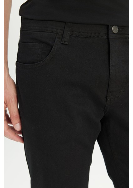 ALTINYILDIZ CLASSICS Erkek Siyah 360 Derece Her Yöne Esneyen Rahat Slim Fit Dar Kesim Pantolon indirimleri