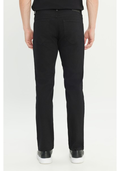ALTINYILDIZ CLASSICS Erkek Siyah 360 Derece Her Yöne Esneyen Rahat Slim Fit Dar Kesim Pantolon