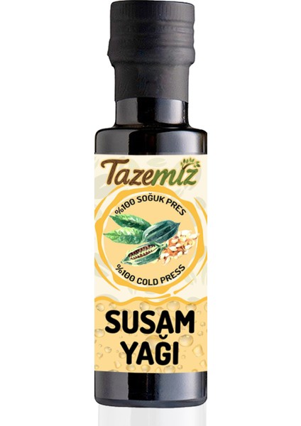 Susam Yağı 100ML - Soğuk Pres