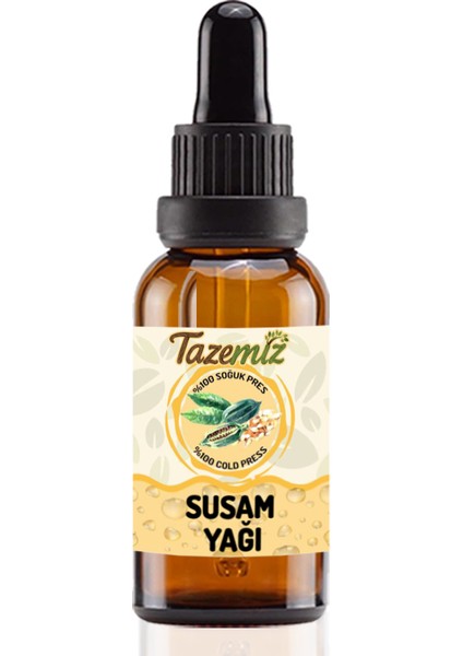 Susam Yağı 50ML -Soğuk Pres