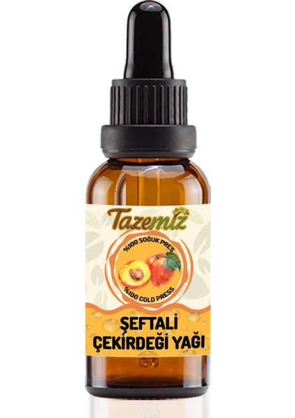 Şeftali Çekirdeği Yağı -Soğuk Pres