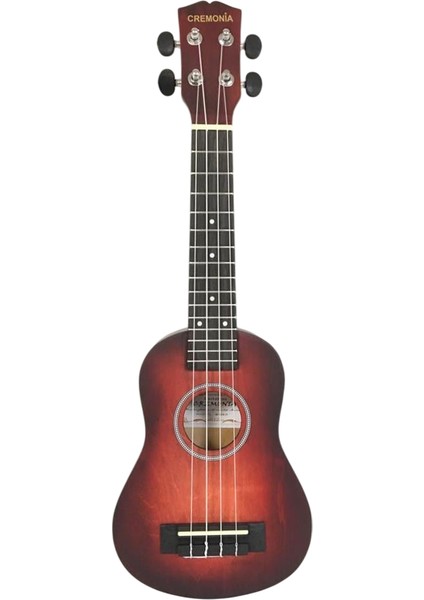 AU-H01A-21RD Ukulele 21'' Mat Kırmızı