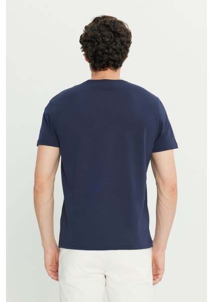 Pamuklu Slim Fit Dar Kesim Bisiklet Yaka Tişört indirimleri