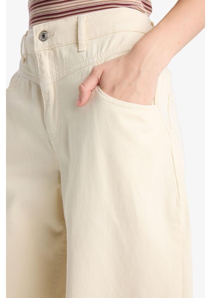 Coool Baggy Fit Normal Bel Gabardin Pantolon F8204AX25AU