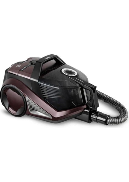 Filter Pro Toz Torbasız Elektrikli Süpürge, 4.5 L Hazne, Hepa 13 Filtre, 800 W, 65 Dba Ses, Bordeaux