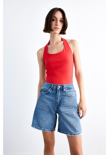 Regular Fit Jean Şort F9562AX25SM indirimleri