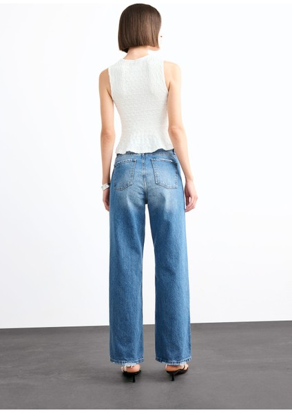 Straight Fit Jean Pantolon G0460AX25SM