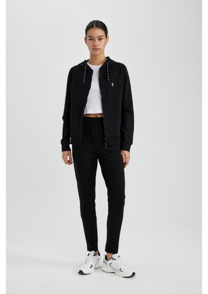 Fit Jogger Eşofman Altı Slim Fit Çift Cepli A6659AX24SP