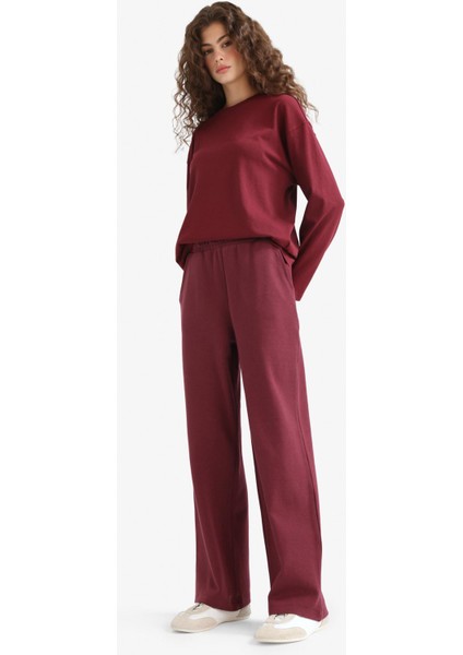 Straight Fit Geniş Bol Paça Basic Düz Cepli Eşofman Altı D3759AX25AU modelleri