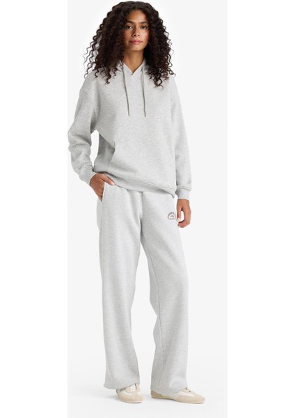 Straight Fit Cepli Baskılı Kalın Eşofman Altı F0312AX25AU modelleri