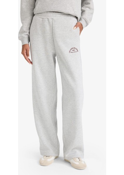 Straight Fit Cepli Baskılı Kalın Eşofman Altı F0312AX25AU fırsatları