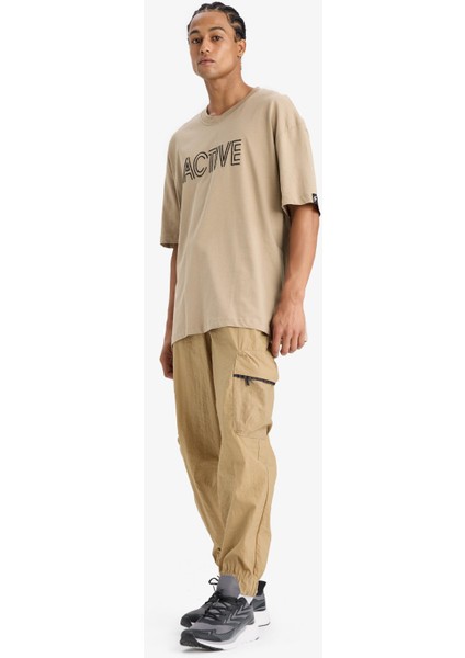 Fit Oversize Geniş Kalıp Kargo Cepli Dokuma Pantolon C1528AX24SM fiyatları