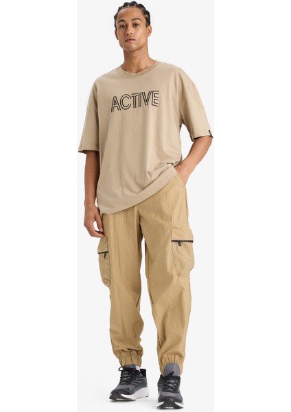 Fit Oversize Geniş Kalıp Kargo Cepli Dokuma Pantolon C1528AX24SM modelleri