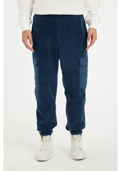 Regular Fit Polar Eşofman Altı Beli Paçası Lastikli Kargo Cepli A7040AX24AU indirimleri