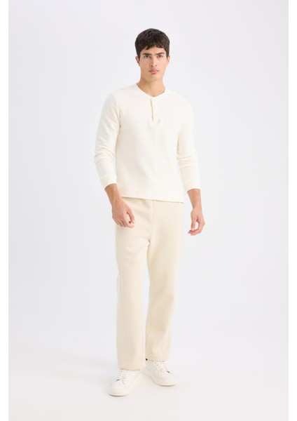 Regular Fit Eşofman Altı Beli Lastikli Basic Düz Cepli Düz Paça D9707AX24AU fırsatları