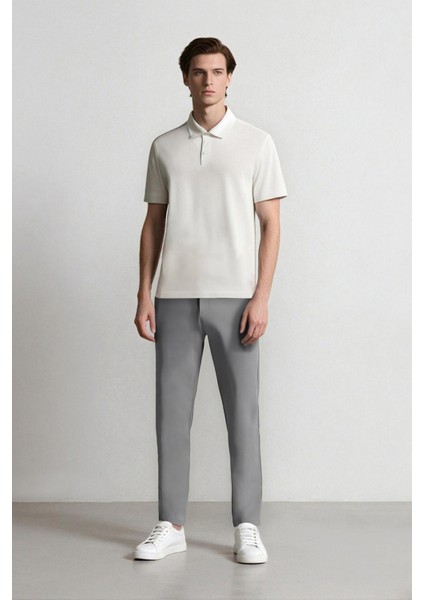 Fit Slim Fit Dar Kesim Standart Paça Esnek Multifonksiyonel Dokuma Sporcu Pantolon D9247AX25SP