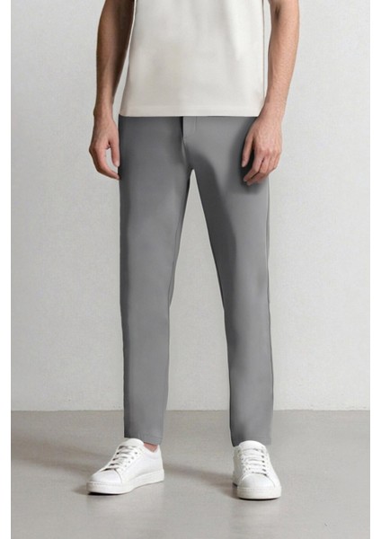Fit Slim Fit Dar Kesim Standart Paça Esnek Multifonksiyonel Dokuma Sporcu Pantolon D9247AX25SP