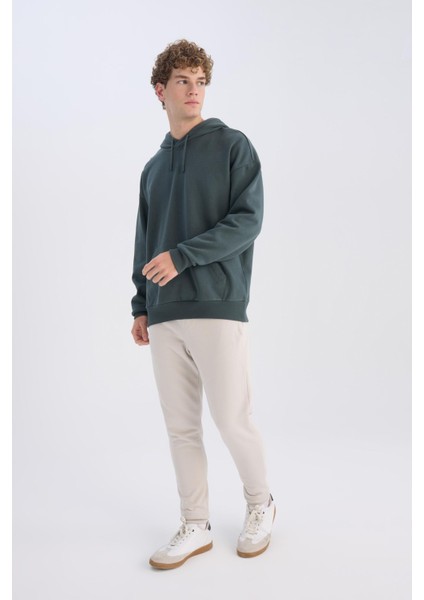 Jogger Eşofman Altı Slim Fit Dar Kesim Beli Bağcıklı Lastikli Paça Fermuar Cepli A4387AX24AU fiyatları