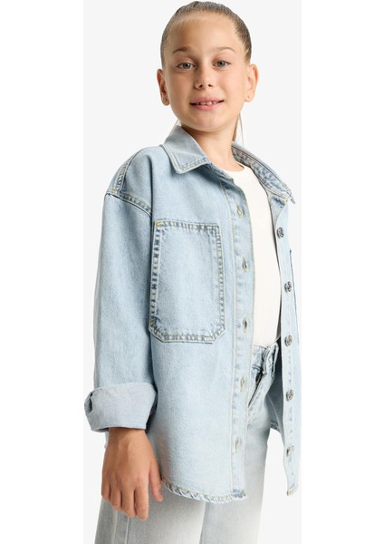 Kız Çocuk Denim Ceket E9205A825AU