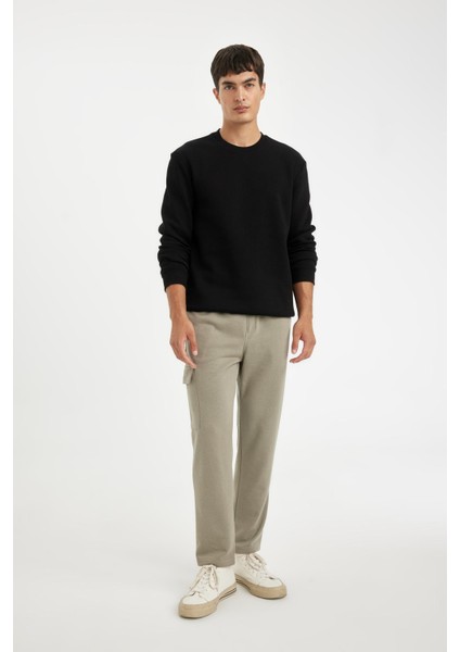 Eşofman Altı Slim Fit Dar Kesim Kargo Cepli Düz Paça D6090AX24AU fırsatları