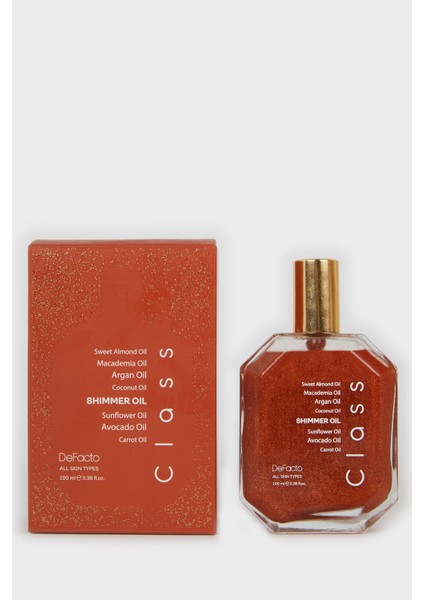 Kadın Defacto Shımmer Class Aromatik 100 ml Parıltılı Vücut Yağı E9461AXNS fiyatları