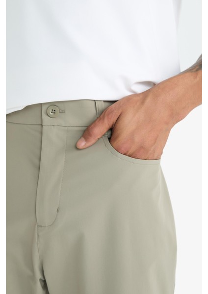 Slim Fit Dar Kesim Standart Paça Esnek Multifonksiyonel Dokuma Sporcu Pantolon E3333AX25SP