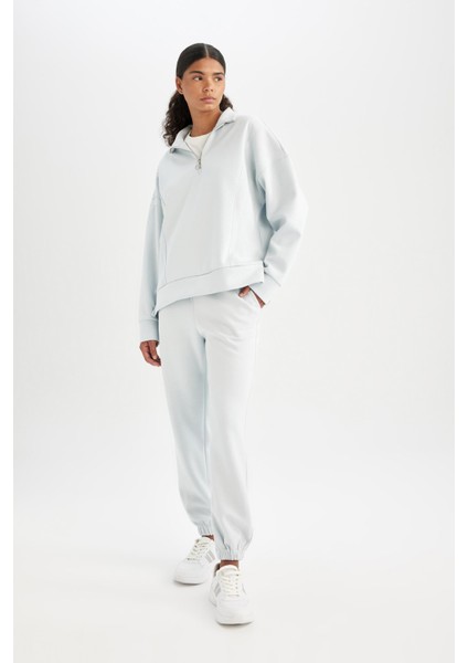 Fit Standart Fit Sporcu Jogger Eşofman Altı Bilek Boy Skuba Dalgıç C9382AX24AU indirimleri